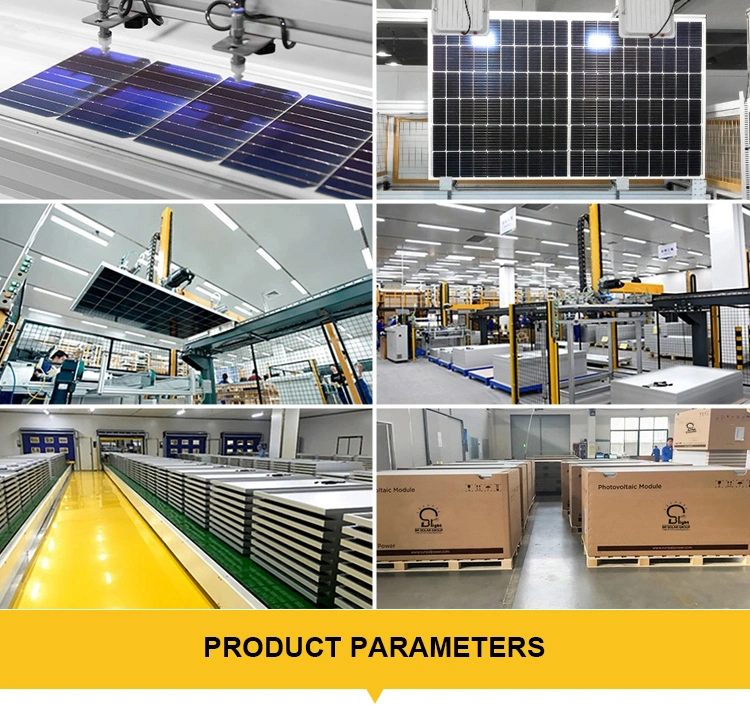 ISO9001/CE/TUV 20W-250W 330W 390W 450W 550W 600W 670W Double Glass Half Cut Perc Black Monocrystalline Polycrystalline Solar Energy Panel