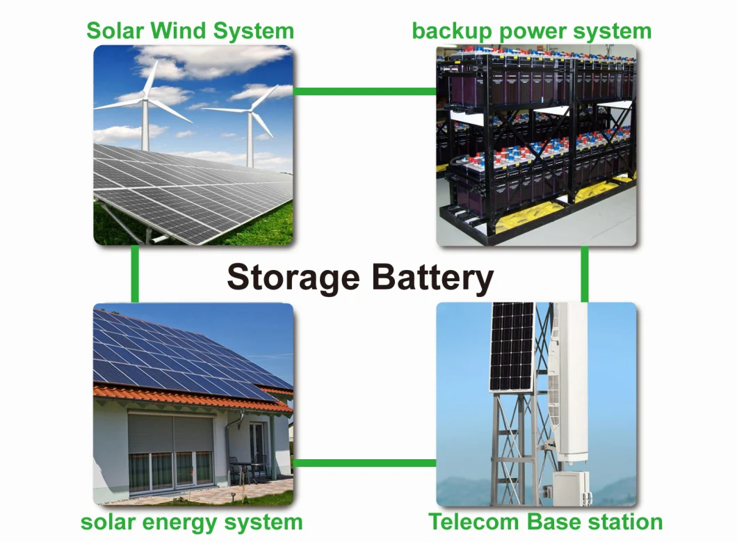 Long Life Solar Deep Cycle VRLA 2V 1000ah 2000ah 3000ah Opzs Opzv Gel Tubular Gel Storage Batteries