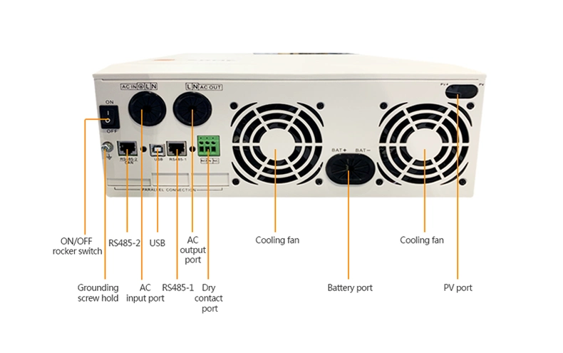 Hot Selling Solar Power Inverter 48V 5kw 5000W on off Grid Solar Inverter