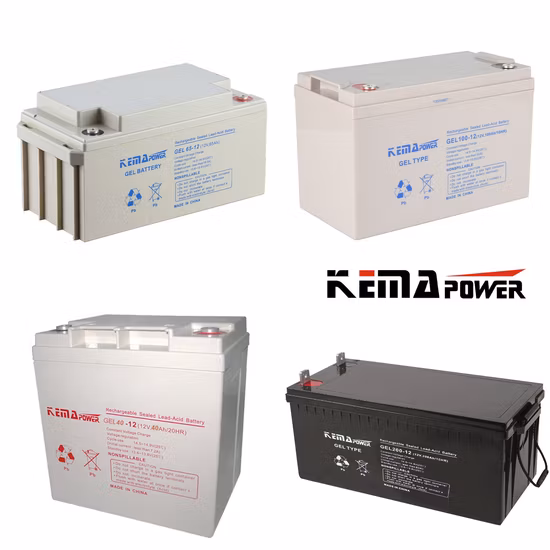 Opzs 12V 100ah Gel-Batterie-Röhrenbatterie